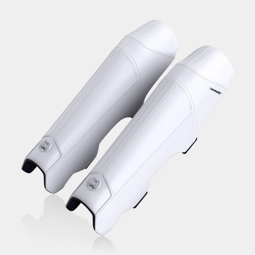 Moonwalkr White Leg Guards 2.0