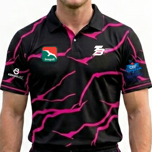 CricKingdom Thunderbolts Short Sleeve Jersey