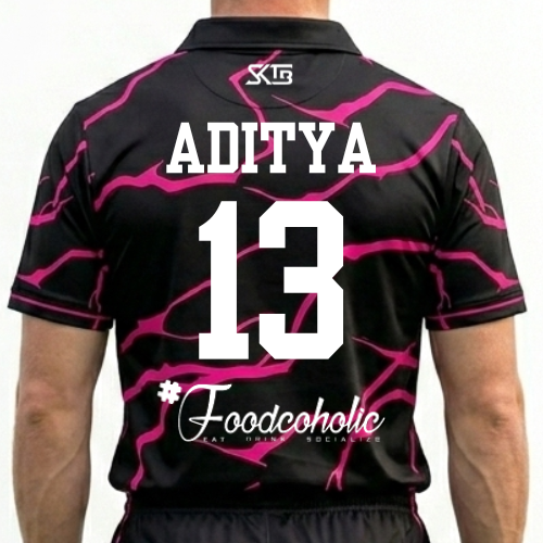 CricKingdom Thunderbolts Short Sleeve Jersey