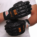 SKTB Cricket Test Limited Edition Batting Gloves - Black