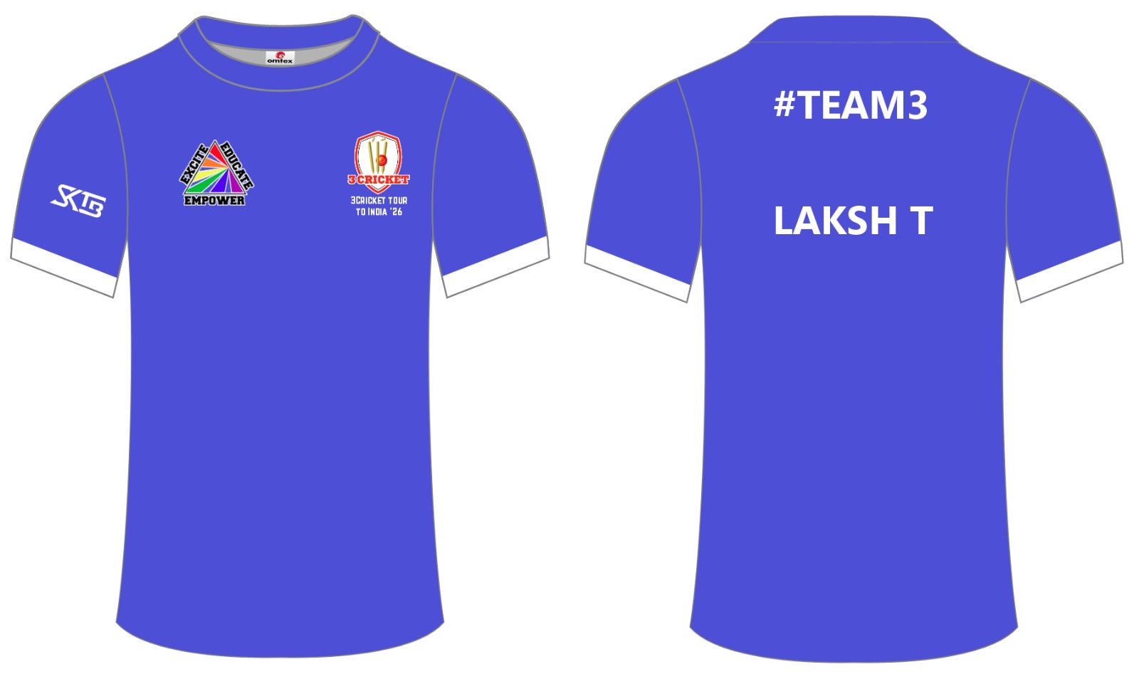 3 Cricket Training Jersey